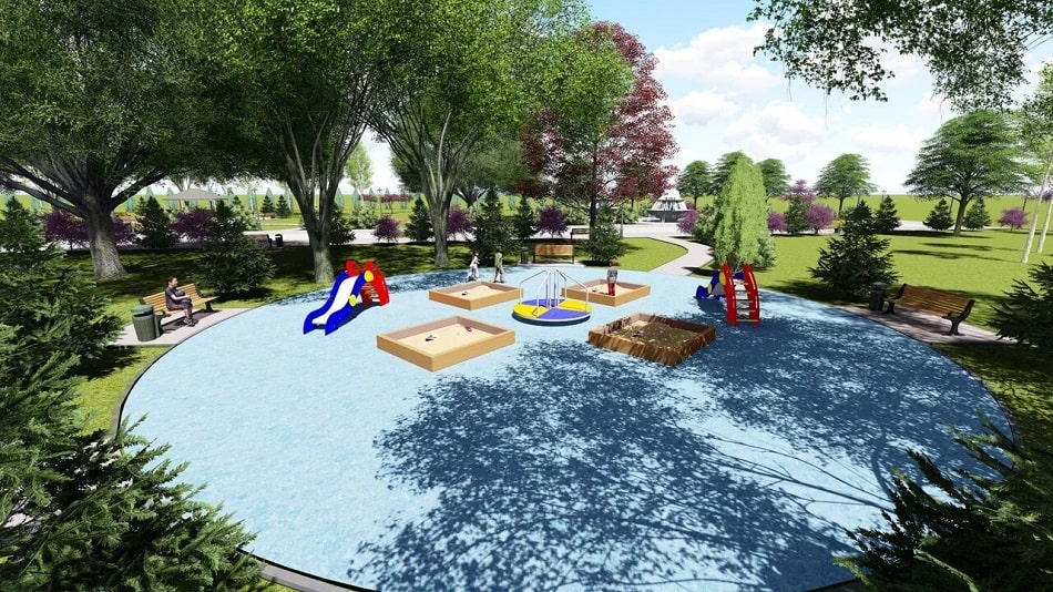 Проект реконструкции существующего парка в Гулькевичи